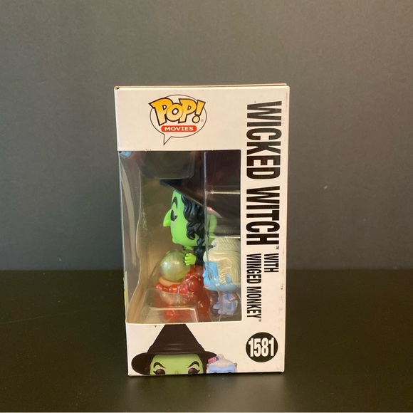Funko Pop! Vinyl: The Wizard of Oz - Wicked Witch with Winged Monkey New - Picture 4 of 6